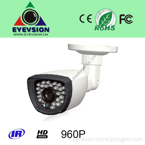 1.3MP CMOS HD (960P) IP IR Weatherproof Bullet Camera (EV-IP6013012-IR25-T)